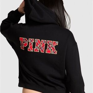 NWTs- PINK Victoria's Secret Black Teddy Jacket